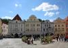 Чешский Крумлов и замок Глубока экскурсия из Праги по Чехии. Площадь согласия